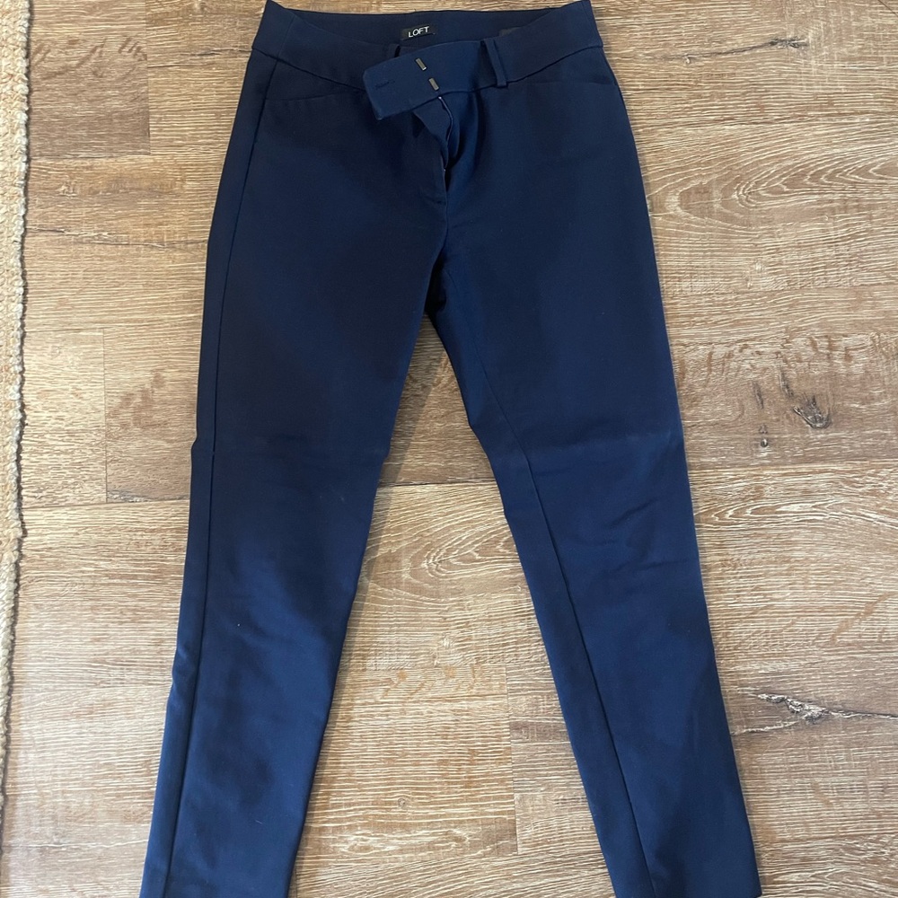 Loft work slacks - skinny-ish